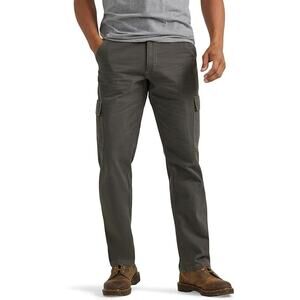 NWT Wrangler Authentics Men's Cargo Pants, Olive Drab, 32W x 30L